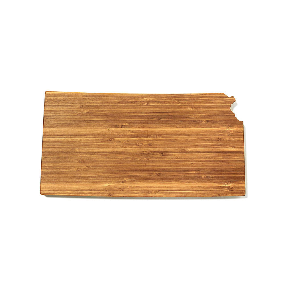 Kansas Shaped Cutting Board