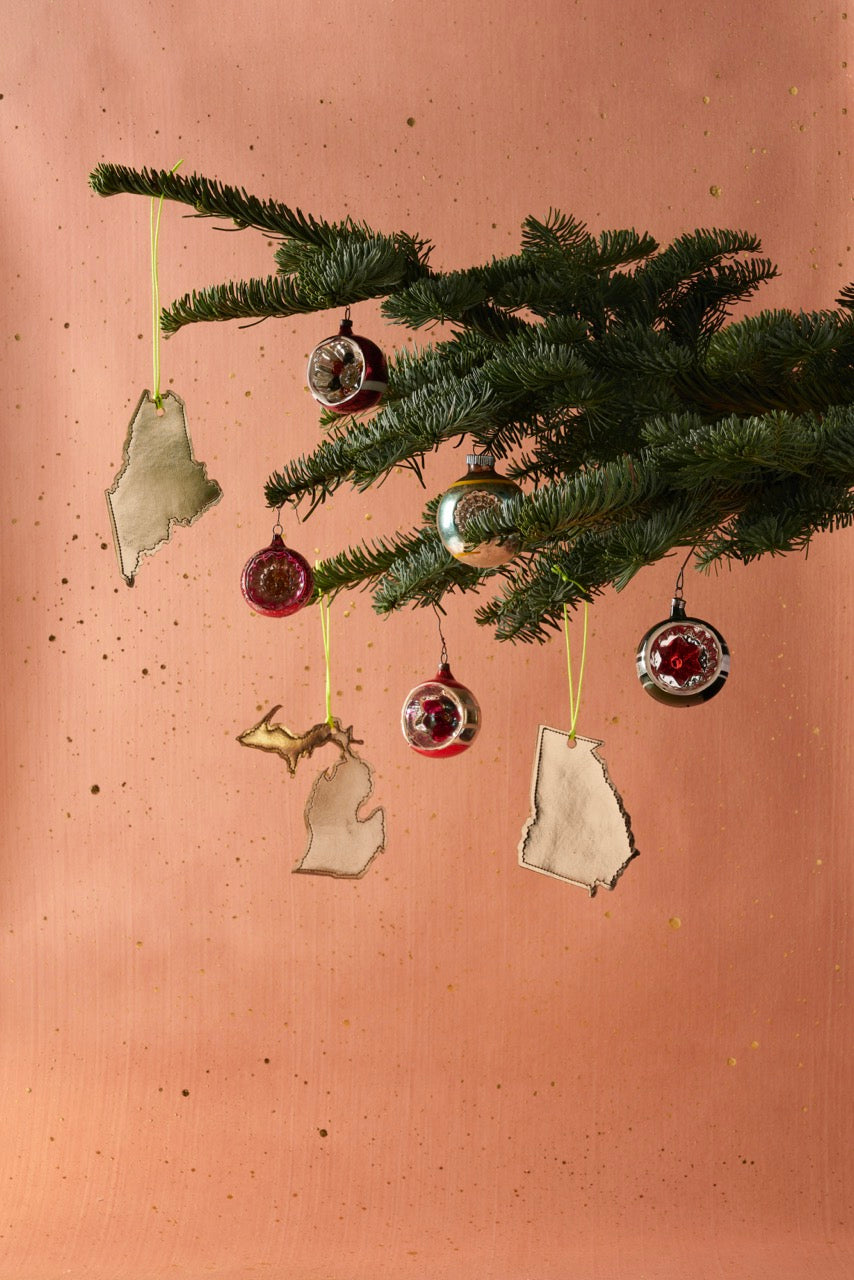 West Virginia Holiday Ornament