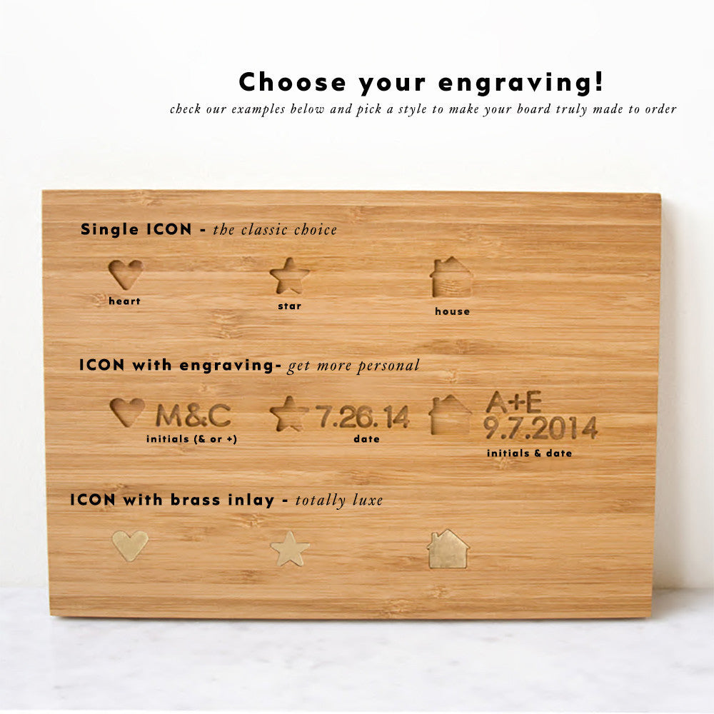 Ohio Shaped Cutting Board