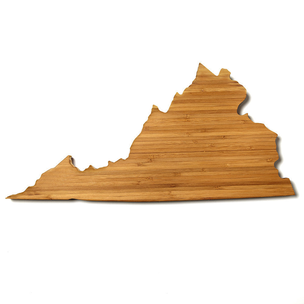 Virginia Shaped Cutting Board